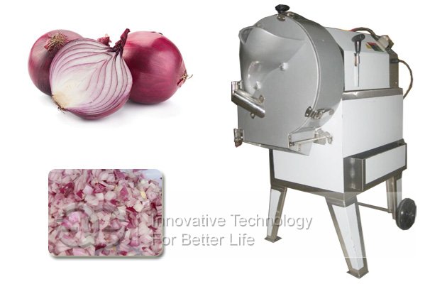 How To Make Onion Cutter Machine