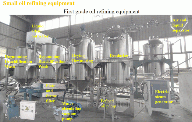 Edible Oil Refining Machine