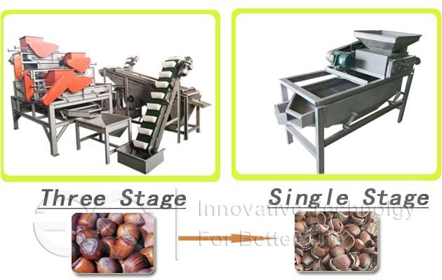 Hazelnut Shelling Machine