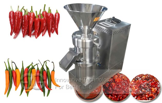 Hot Pepper Paste Grinding Machine