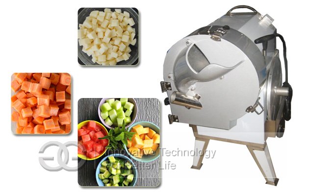 Vegetable Cube Cutting Machine