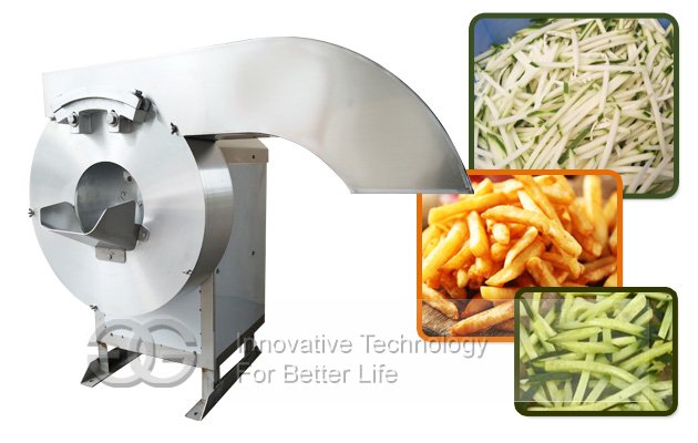 Potatoes Strip Cutting Machine