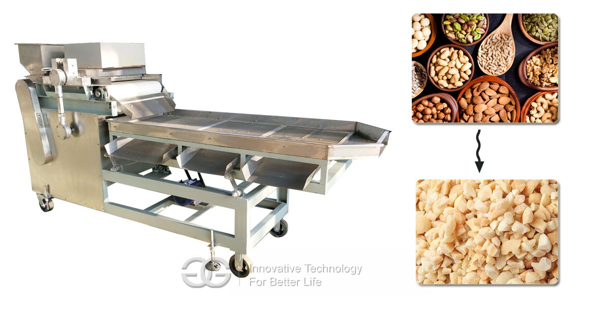 Cocoa Bean Chopping Cutting Machine