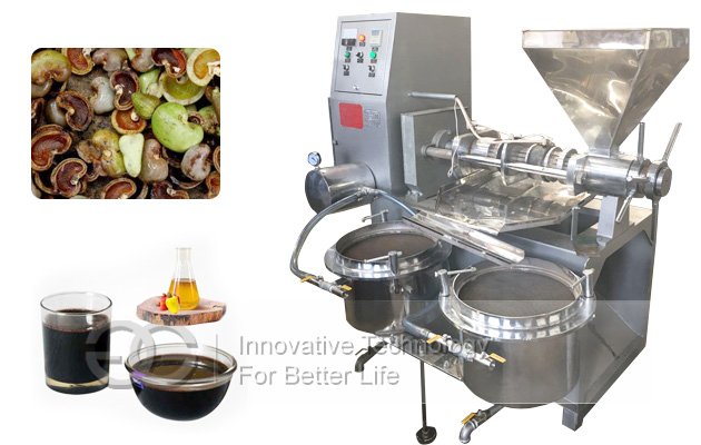 Cashew Nut Shell Oil Press Machine