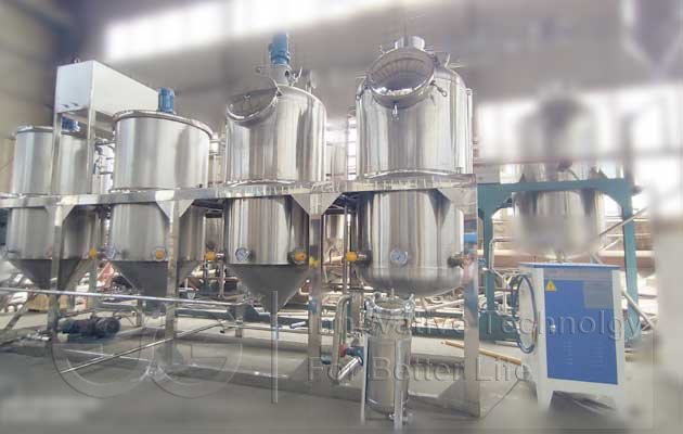 Vegetable Oil Refining Machine