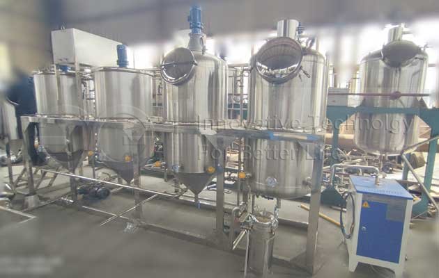 Peanut Oil Refining Production Line