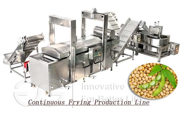 Soybean Frying Machine