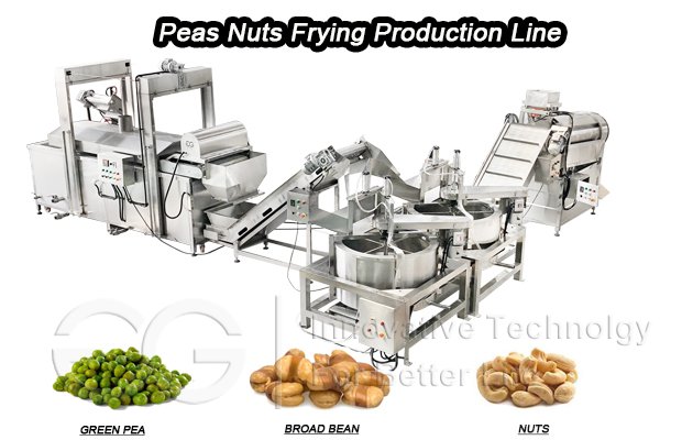 Peas Frying Production Line