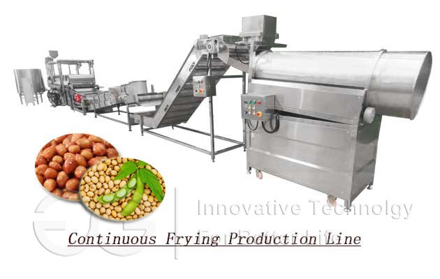 Green Pea Frying Production Line