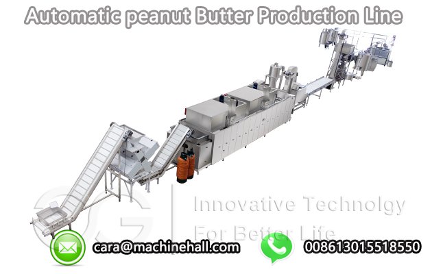 Automatic Peasnut Butter Plant